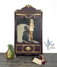 Vintage Wardrobe Armoire Hand