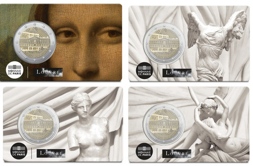 Lot coincard 2 euros - lot,