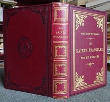 ABBÉ JEAN BONNIN-LES SAINTS ÉVANGILES LUS ET MÉDITÉS-1904-RELIGION-ILLUSTRATIONS