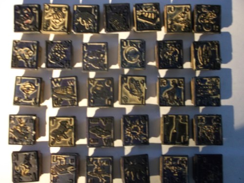 Lot tampon scolaires ancien - scolaires, de