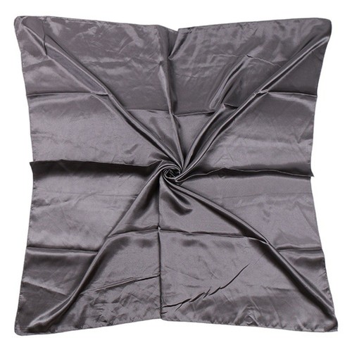 Foulard carré couleur unie