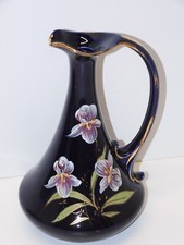 *VASE AIGUIERE PORCELAINE BLEU