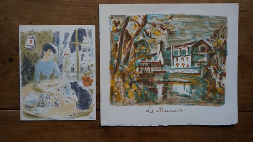 Cartes voeux lot 2 - lot, de