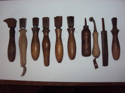 Lot outil ancien - lot, 10