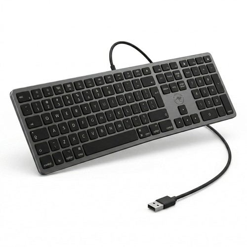 Clavier mac filaire - qwerty, –