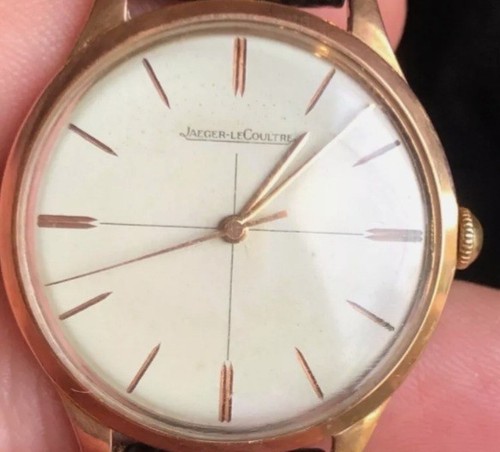 Montre vintage rose jaeger - or,