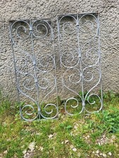 Ancienne Paire De Grilles En