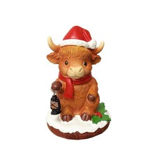 Statue de vache des Highlands