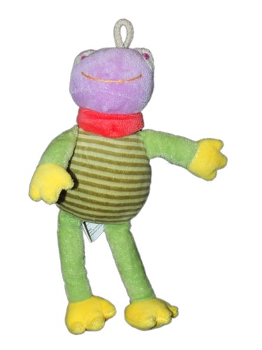 Doudou peluche grenouille - peluche,