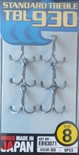 Hameçon triple Hayabusa TBL