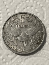 PIECE DE 5 FRANCS NOUVELLE CALEDONIE 1952 En Aluminium
