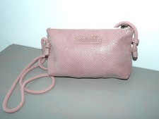Sac pochette jeune fille Easy Peace rose cuir NEUF