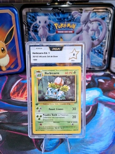 Carte pokémon herbizarre 1ere - carte,