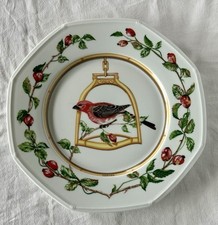 ASSIETTE  PORCELAINE HERMES