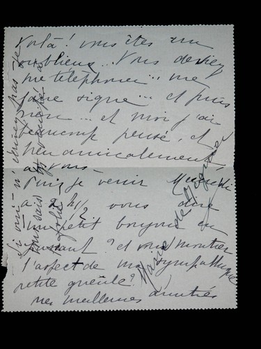 Marie regnier lettre - marie,