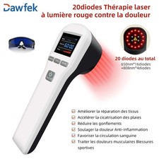 Lumière rouge laser thérapie