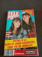 Magazine television TV TELE POCHE 1128/septembre 1987-CLUB DOROTHEE