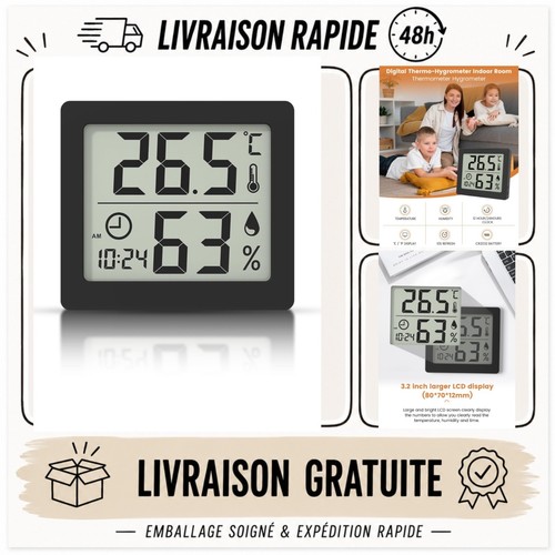 Thermomètre hygromètre - thermomètre,