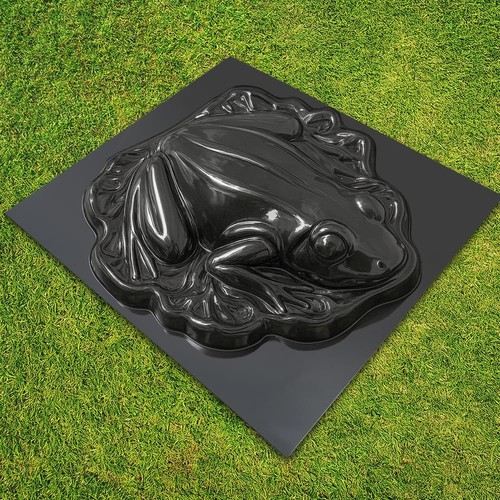 Frog shape concrete - concrete, mold