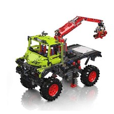 Mould King 17038 Véhicule Ingénierie Véhicule Utilitaire Grue Klemmbausteine