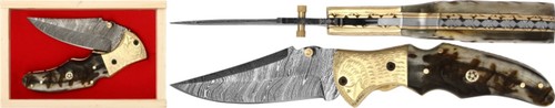 Damas couteau 5 - damas, 11,5