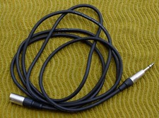 Cable microphone OFC Pro XLR mâle & Jack  Longueur 3m