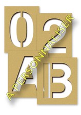 POCHOIR BRISTOL chiffres