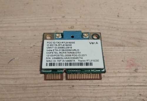 Carte wifi wireless packard - wireless,