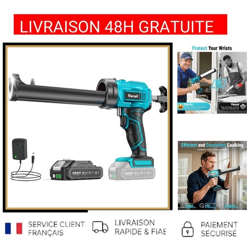 Pistolet silicone électrique - pistolet,