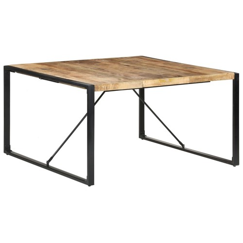 Bois solide table salle à - bois,