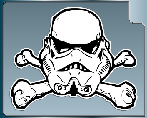 Stormtrooper helmet and - helmet,