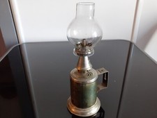 ANCIENNE LAMPE PIGEON AVEC SON VERRE