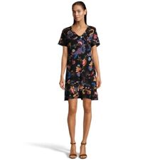 PAUSE CAFE ROBE NEUVE COUPE DROITE MULTICOLORE PRIX BOUTIQUE 195.00€