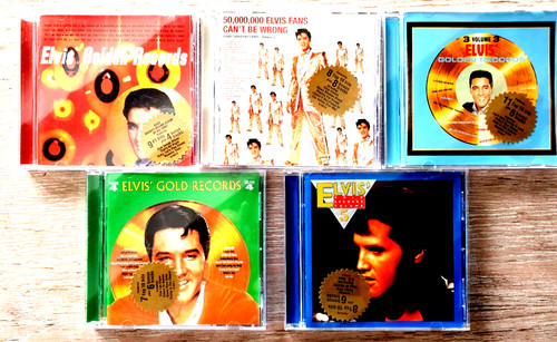 Elvis golden records 5cd vol - elvis,