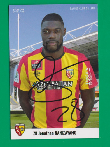 Football carte joueur jonathan - football,