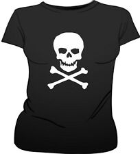 T-Shirt Femme Déguisement Pirate Skull & Crossbones