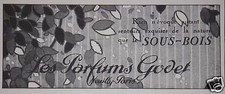 PUBLICITÉ PARFUMS GODET