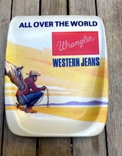 Ramasse Monnaie Jeans Denim WRANGLER Western Cowboy Selvedge 1970