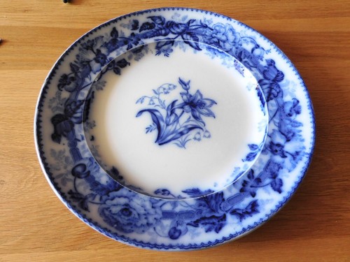 Ancien plat faience - ancien, en
