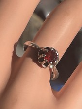 Bague ancienne Argent serti