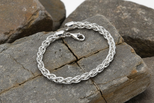 Bracelet chaîne maillon spiga