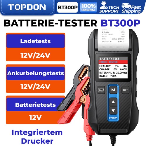 Topdon bt300p testeur - topdon,