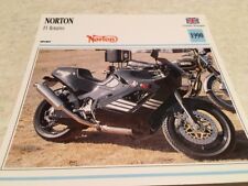 Carte moto Norton F1 rotative