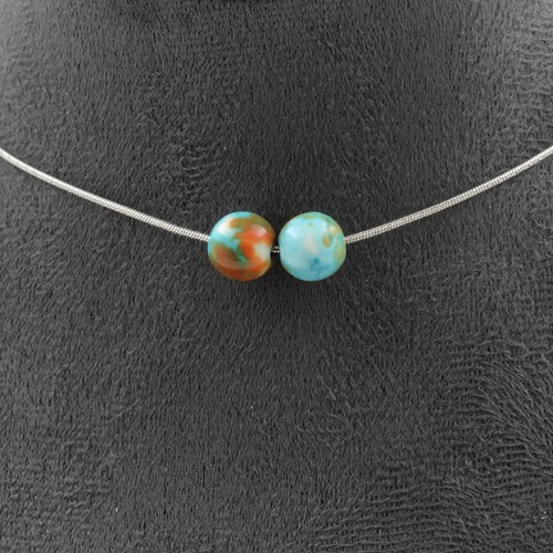 Pierres minéraux collier - minéraux.,