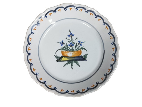 Ancienne assiette - ancienne,