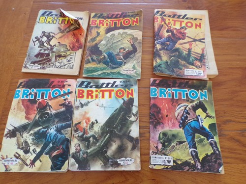 Battler britton 6 numero - ,