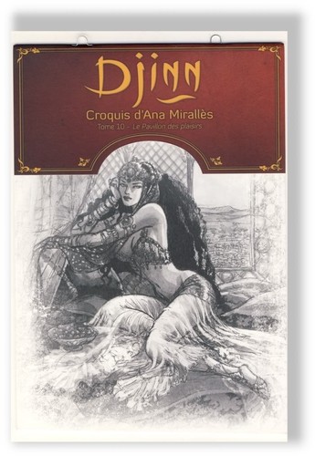 Djinn carnet croquis - djinn, de