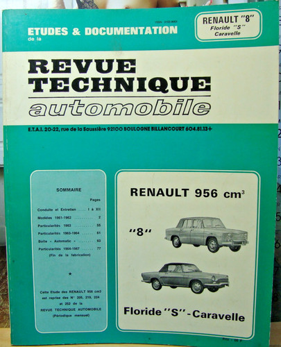 Rta revue technique automobile - technique,