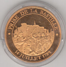Médaille Révolution Française Prise De La Bastille 14 Juillet 1789