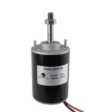 12V 3500RPM Permanent Magnet DC Motor 30W CW/CCW Reversible Electric Gear Mot...